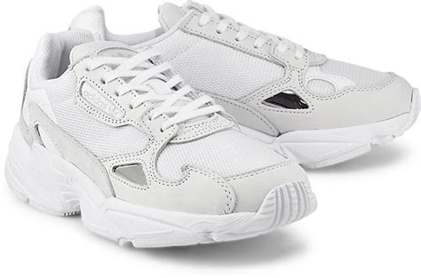 adidas falcon weiß 35|White .